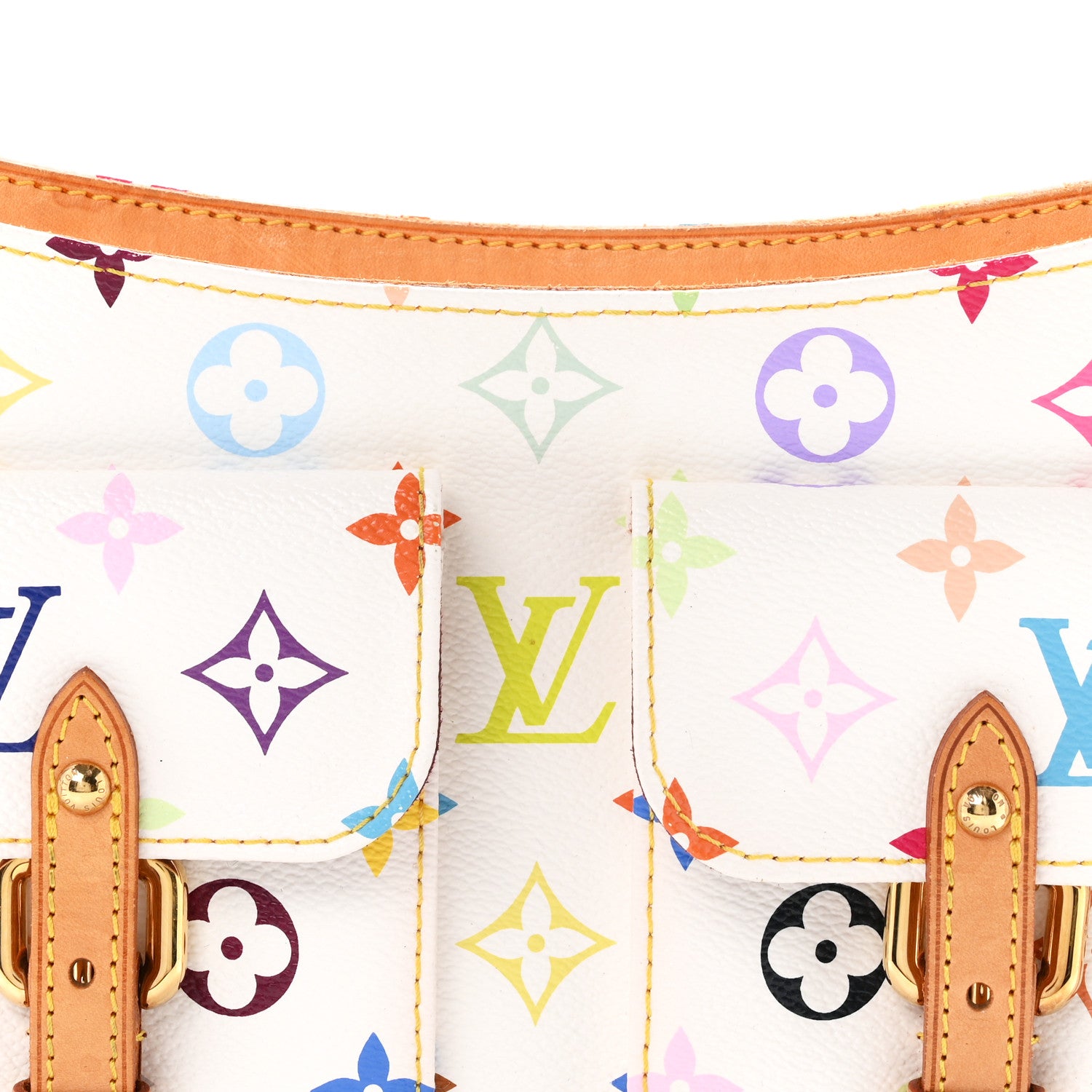 Louis Vuitton Monogram Multicolor Lodge PM White 7 of 9