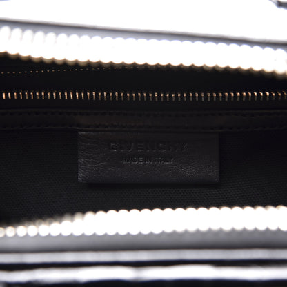Givenchy Calfskin Crocodile Embossed Small Antigona Black 7 of 9