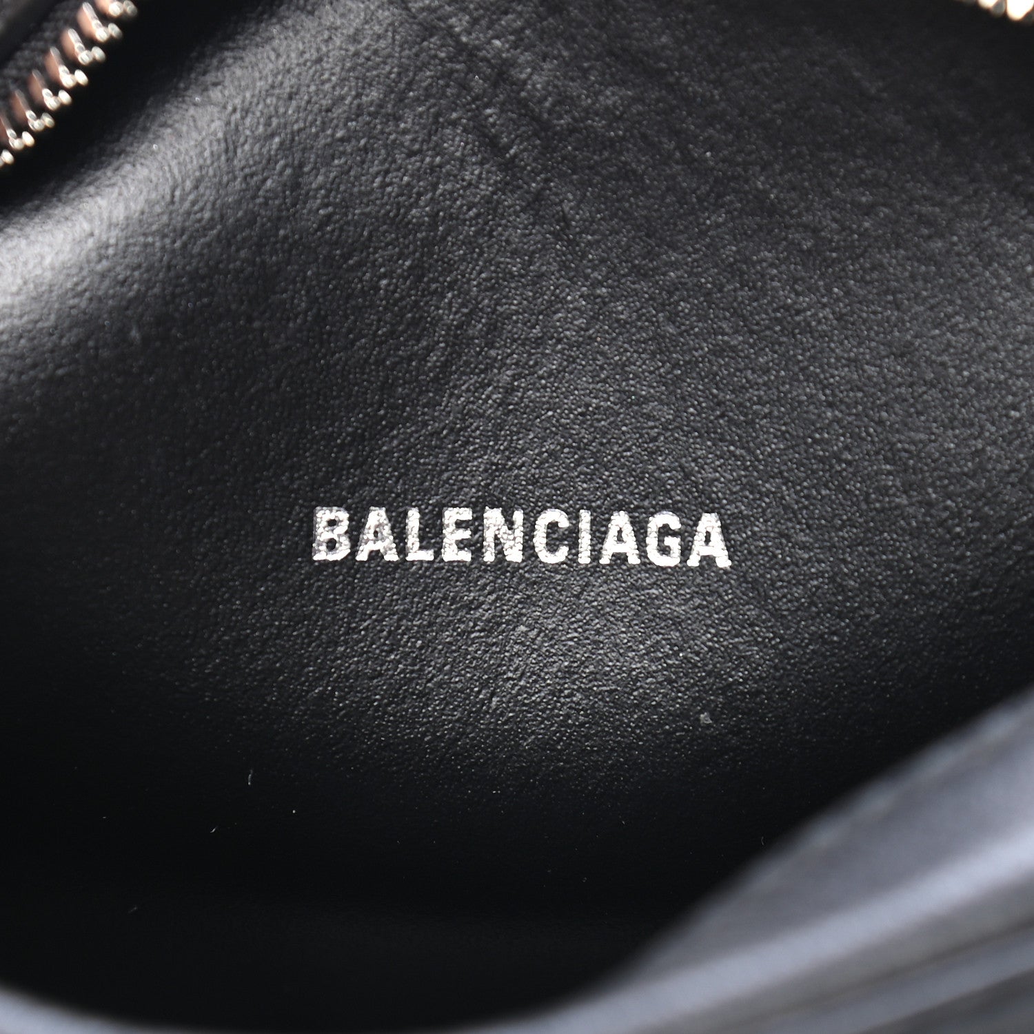 Balenciaga Calfskin Logo XS Everyday Camera Bag Black 6 of 8