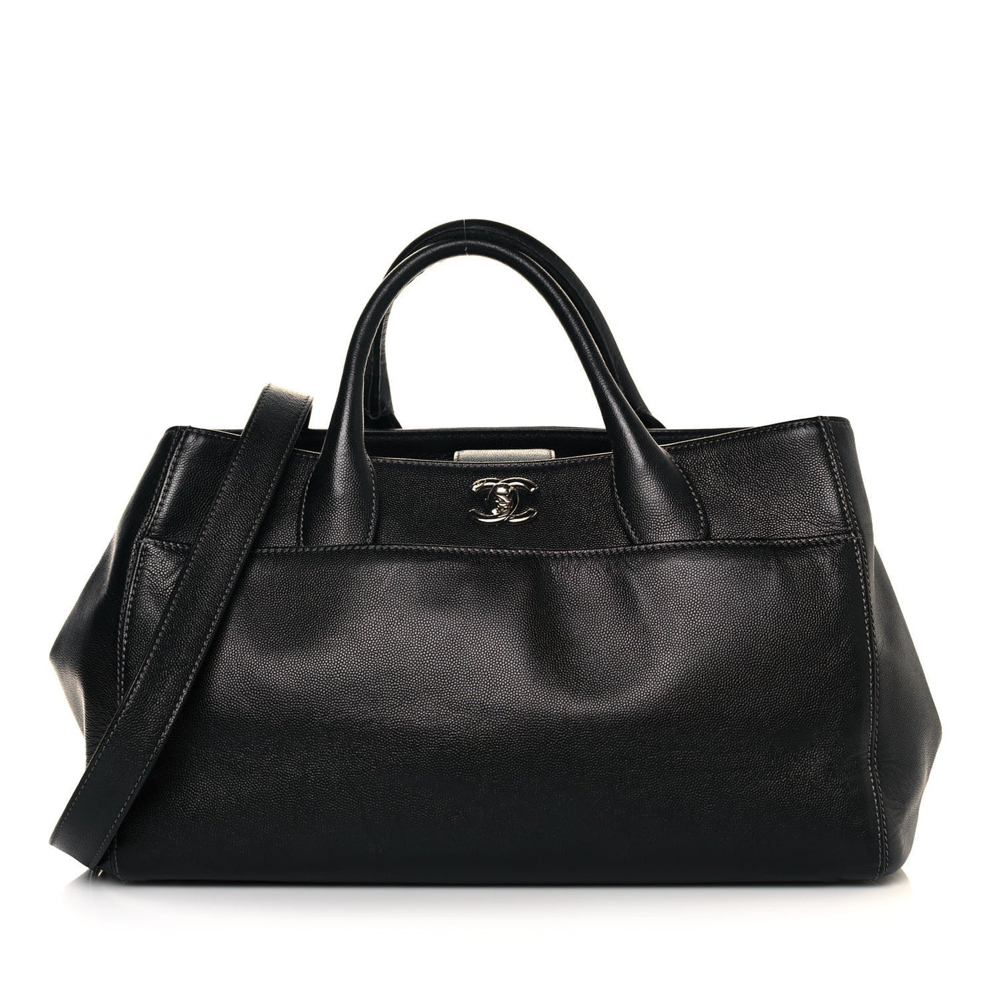 Caviar Cerf Executive Shopper Tote Black