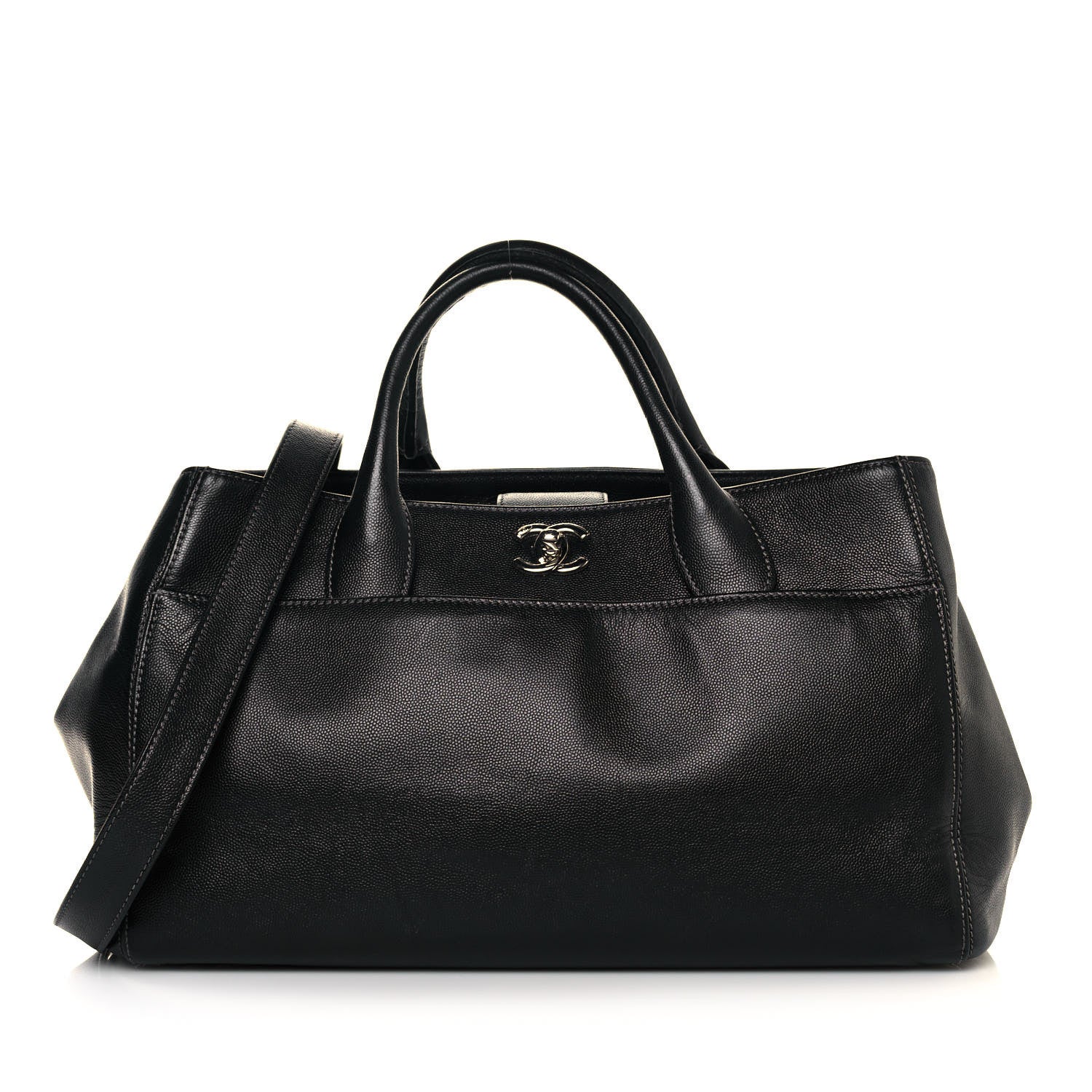 Chanel Caviar Cerf Executive Shopper Tote Black 1 of 14