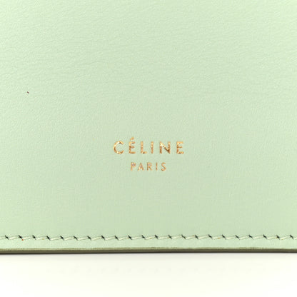 Celine Smooth Calfskin Mini Clasp Bag Jade 6 of 10