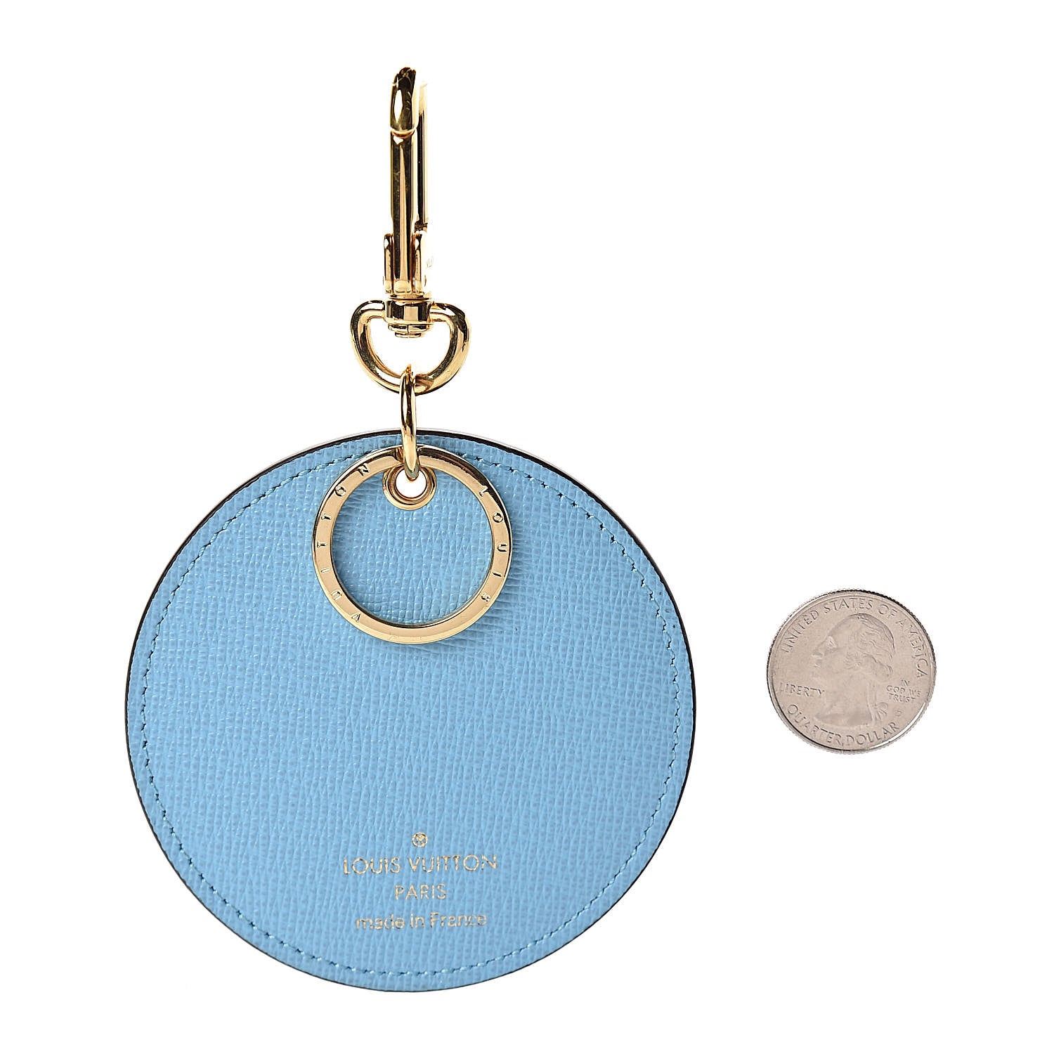 Louis Vuitton Damier Ebene Illustre Manchot Bag Charm Key Holder 2 of 4