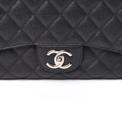 Chanel Caviar Quilted Maxi Double Flap Black 9 of 9