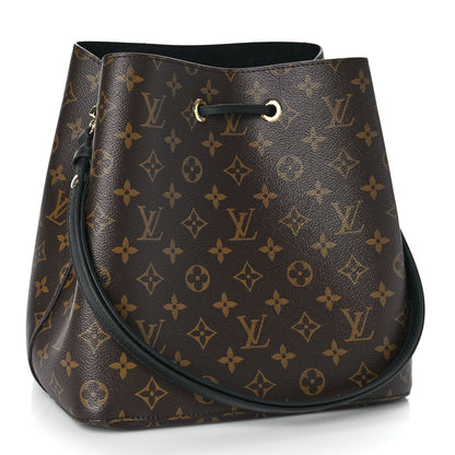 Louis Vuitton Monogram Neonoe MM Black 3 of 8