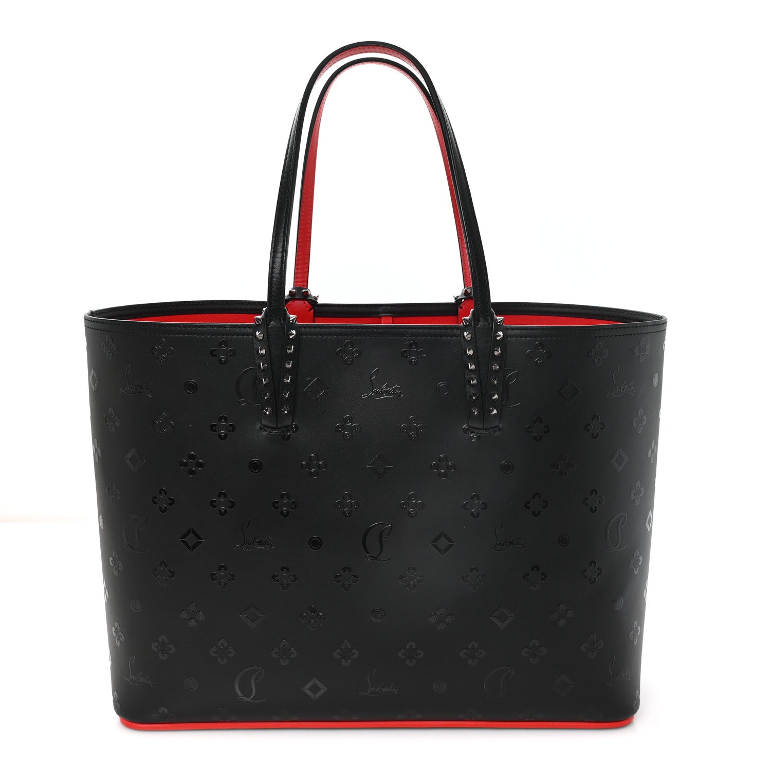 Christian Louboutin Calfskin Loubinthesky East West Cabata Tote Black 1 of 11
