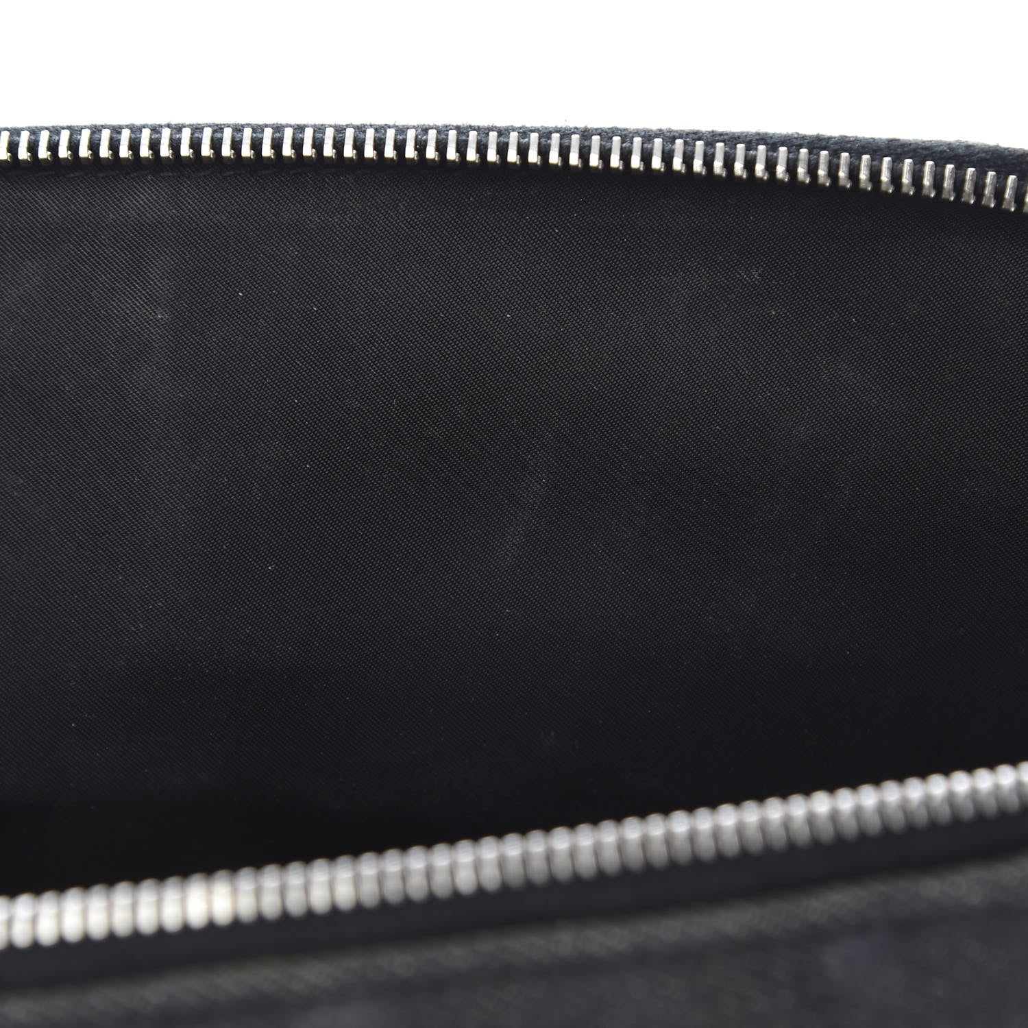 Christian Dior Denim Perforated Trailer Trash Tote Black 14 of 18