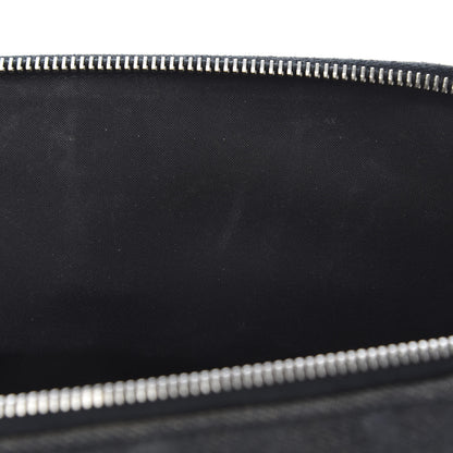 Christian Dior Denim Perforated Trailer Trash Tote Black 14 of 18
