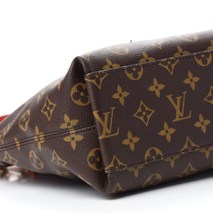 Louis Vuitton Monogram Tuileries Besace Caramel Rouge 6 of 10