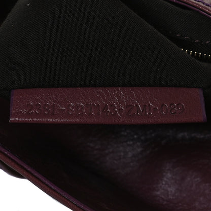 Fendi Vitello Acqua Maxi Baguette Shoulder Bag Malva 8 of 25