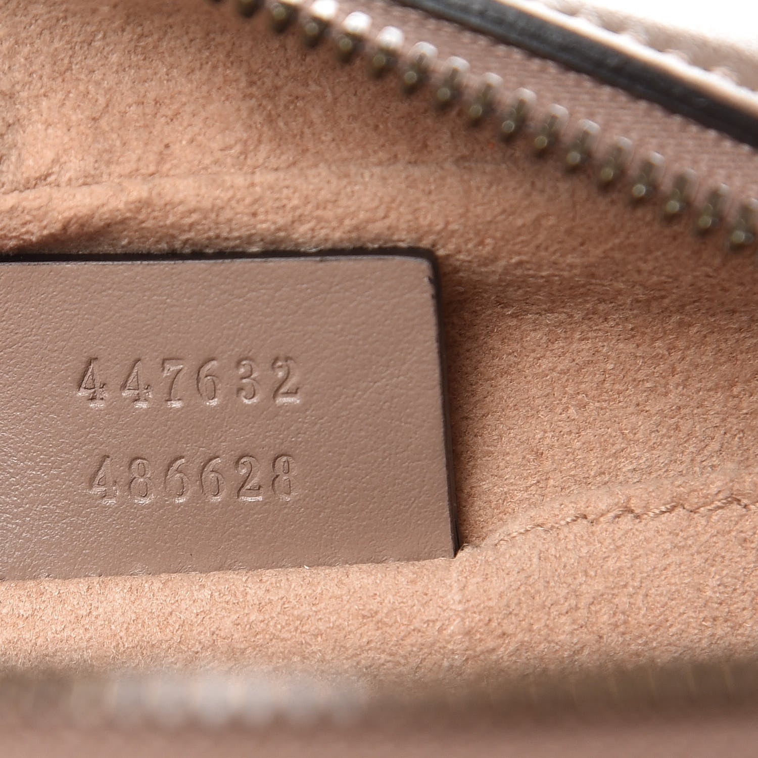 Gucci Calfskin Matelasse Small GG Marmont Chain Shoulder Bag Taupe 7 of 9