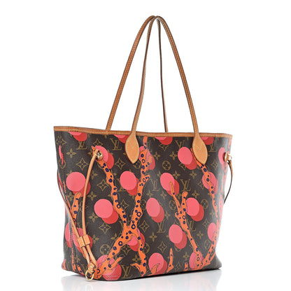 Louis Vuitton Monogram Ramages Neverfull MM 4 of 21
