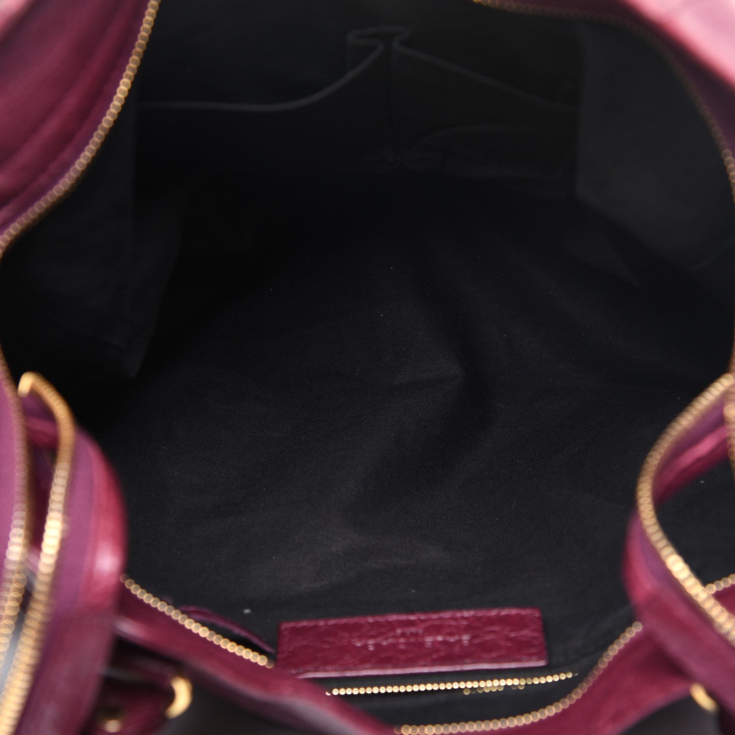 Balenciaga Lambskin Classic Gold Hardware Velo Violet Prune 5 of 17