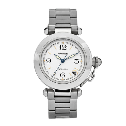 Cartier Stainless Steel 35mm Pasha C Automatic Watch 1 of 4