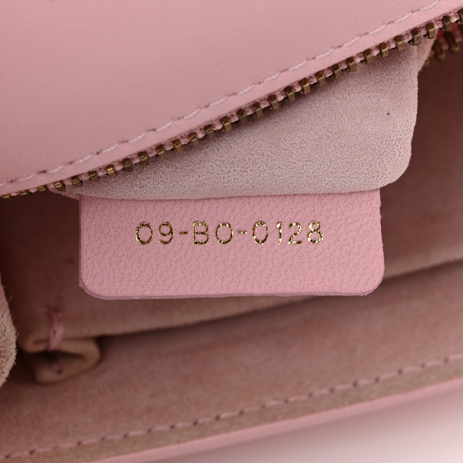 Christian Dior Lambskin Studded Small Diorama Flap Bag Baby Pink 7 of 10