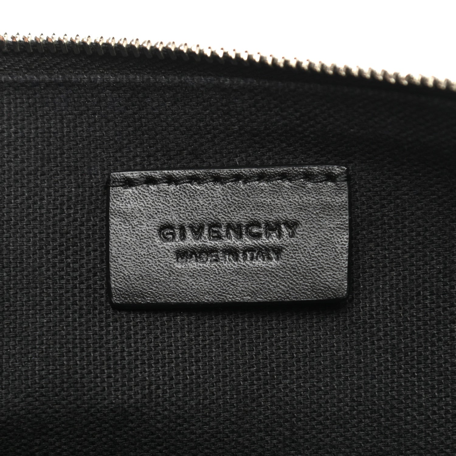 Givenchy Smooth Calfskin Medium Star Pouch Black 5 of 8