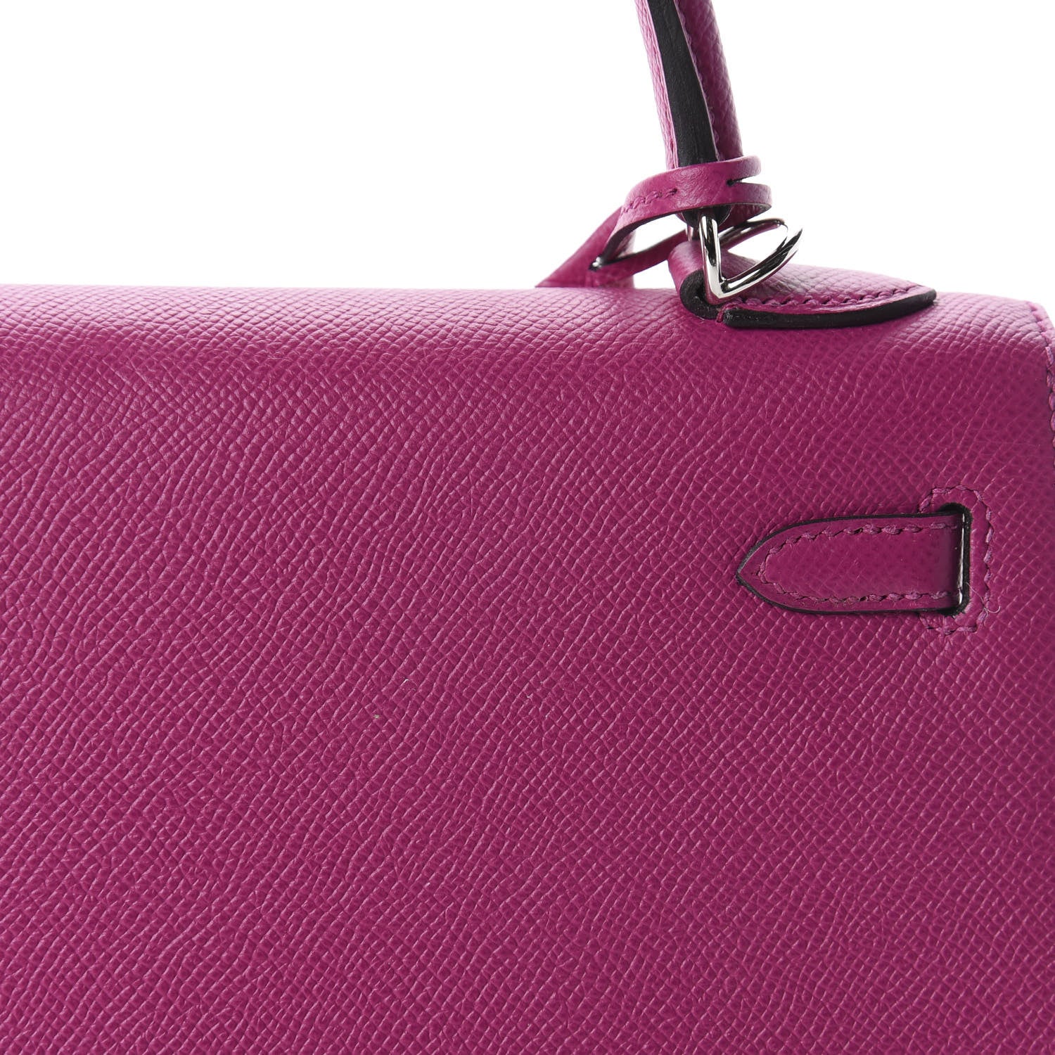 Hermes Epsom Kelly Sellier 25 Rose Pourpre 11 of 12