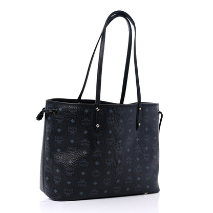 MCM Metallic Galaxy Visetos Medium Project Reversible Shopper Tote Black Multicolor 3 of 21