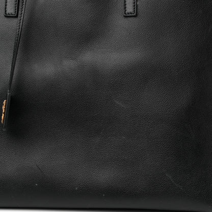 Versace Calfskin Virtus Tote Black 12 of 13