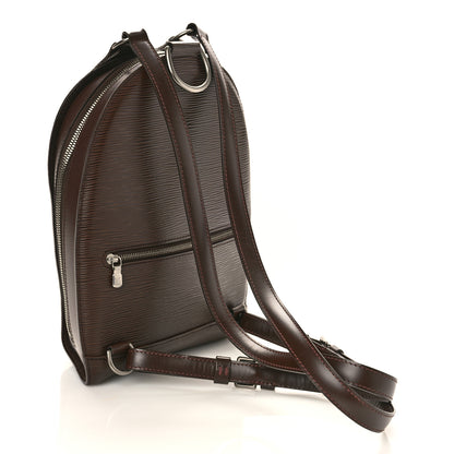 Louis Vuitton Epi Mabillon Backpack Moka 3 of 8