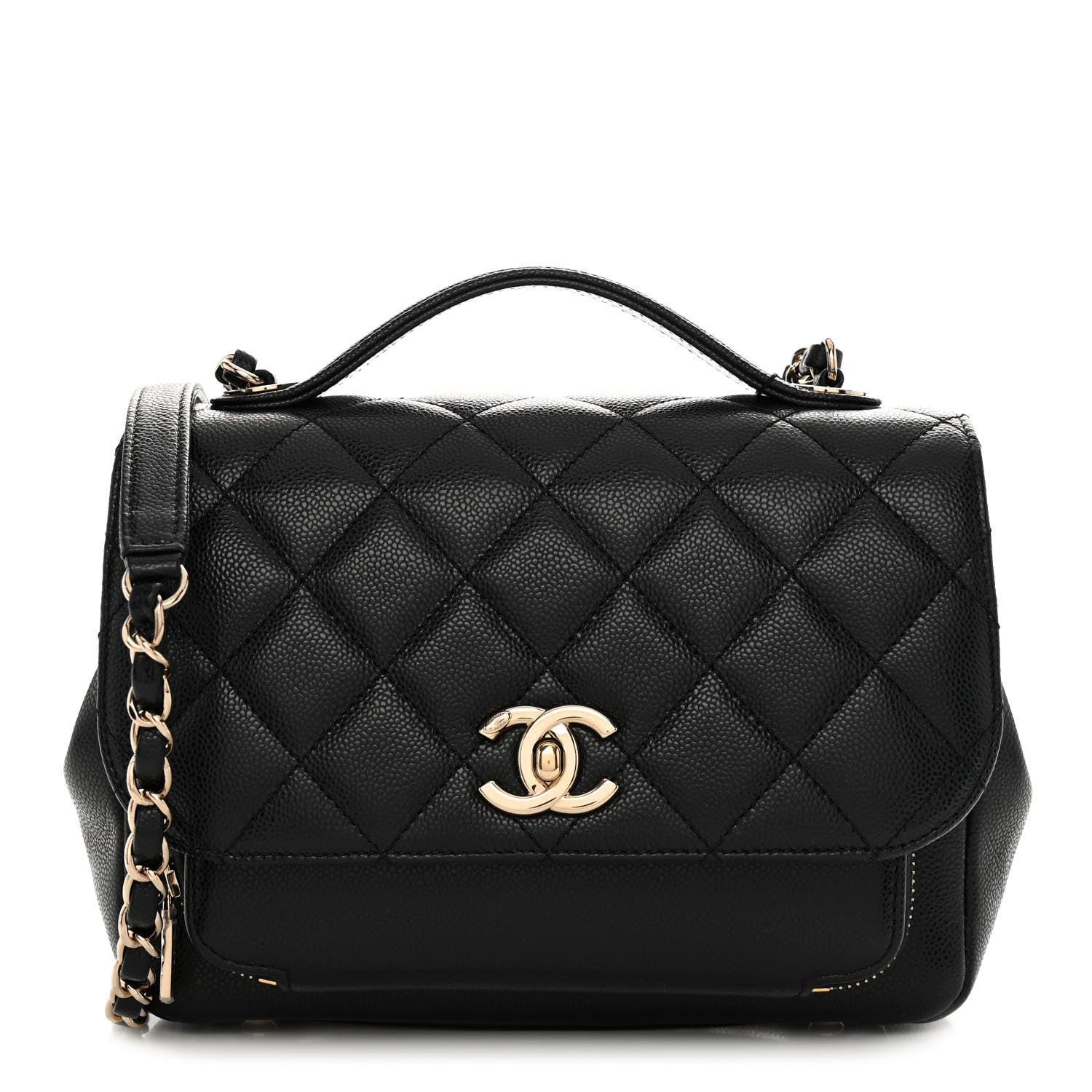 Chanel Caviar Quilted Medium Business Affinity Flap Black 1 of 12