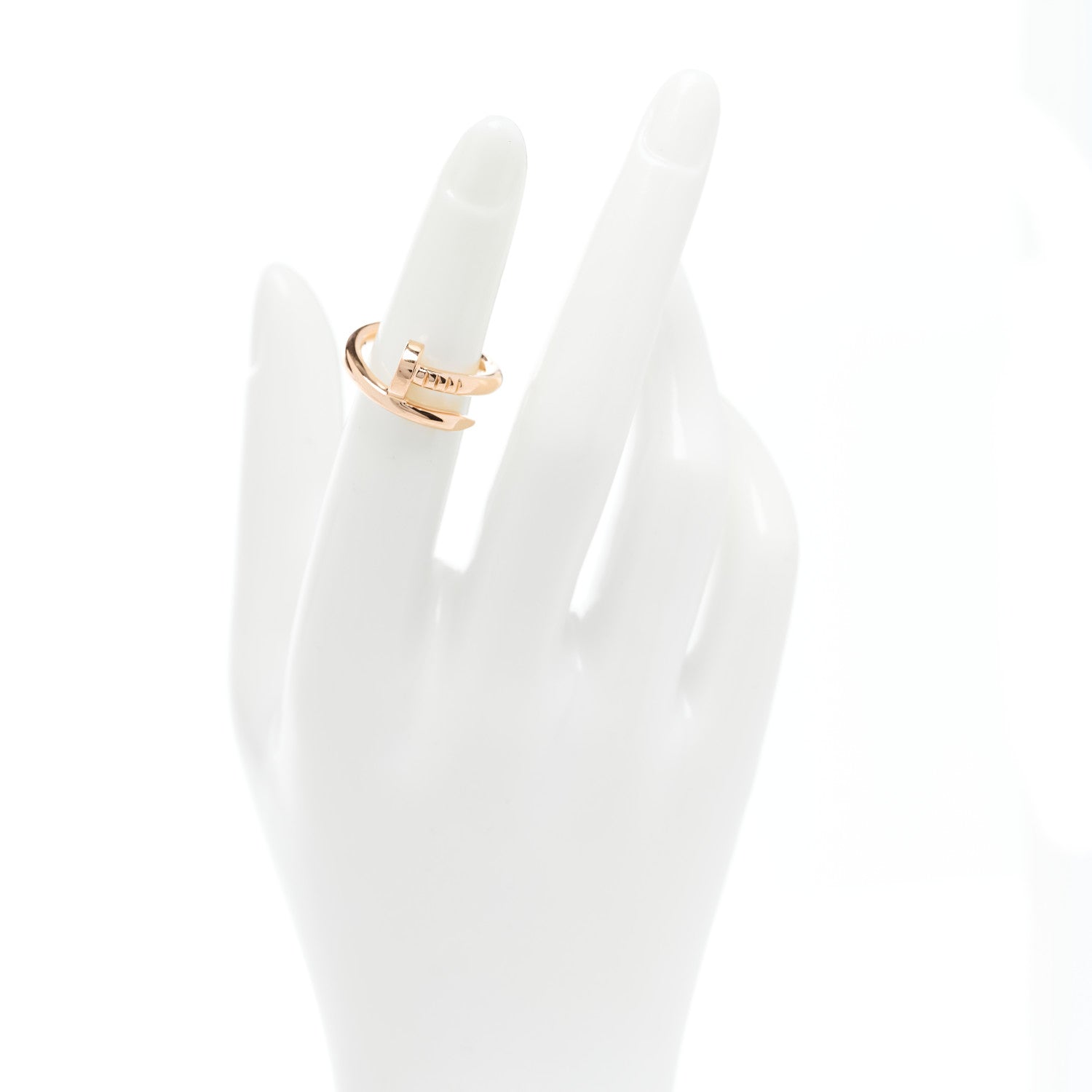 Cartier 18K Pink Gold Juste Un Clou Ring 49 5 2 of 4