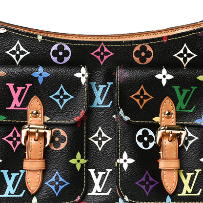 Louis Vuitton Monogram Multicolor Lodge PM Black 7 of 16