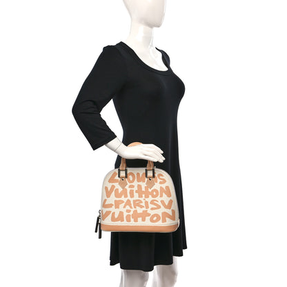 Louis Vuitton Graffiti Alma MM Peach 2 of 21
