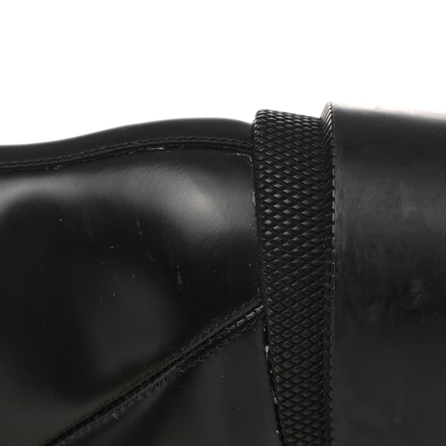 Calfskin Sylvie Web Womens Lace Up Combat Boots 38 Black