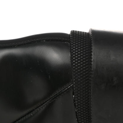 Gucci Calfskin Sylvie Web Womens Lace Up Combat Boots 38 Black 17 of 19