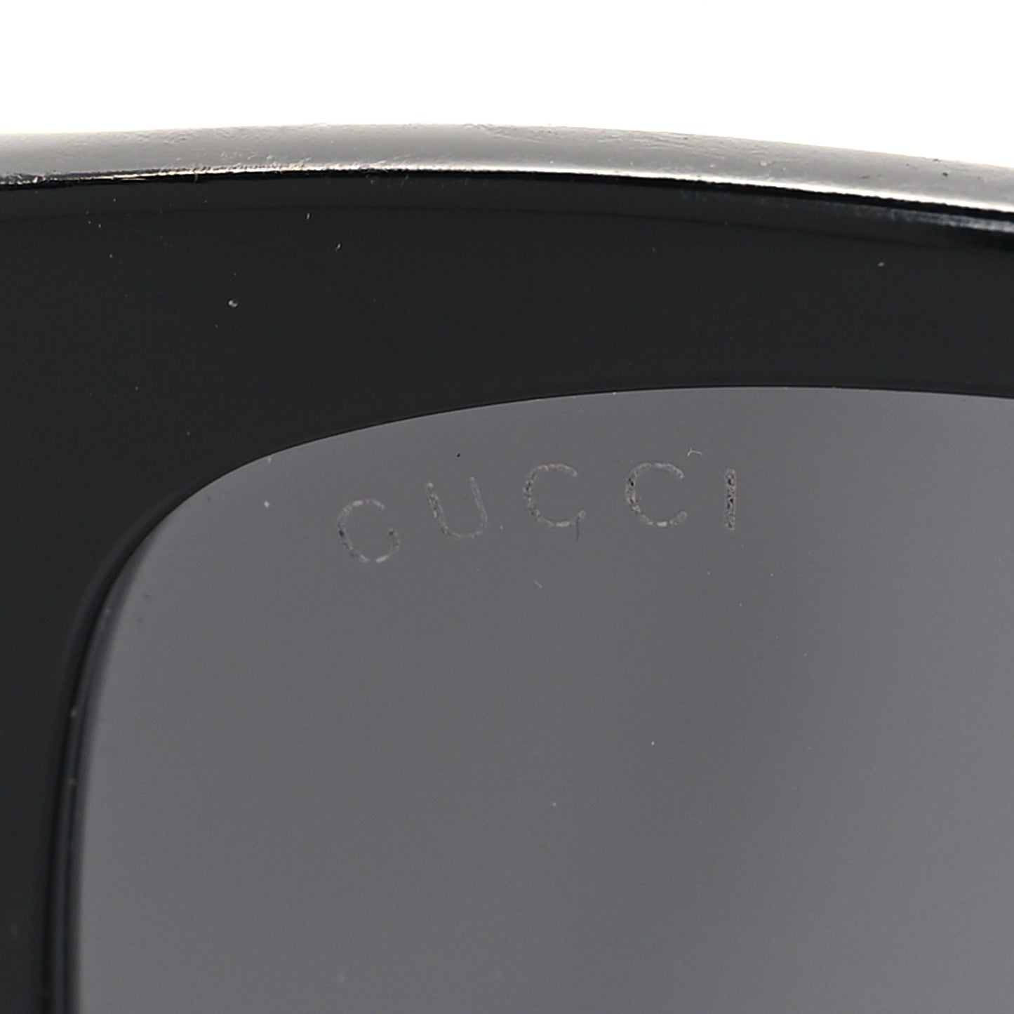 Acetate Square Frame Sunglasses GG0459SA Black