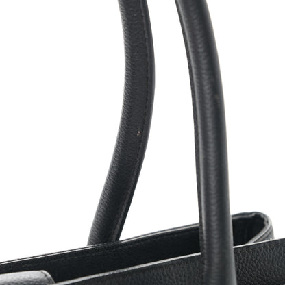 Chanel Calfskin Small Cerf Executive Shopper Tote Black 17 of 18