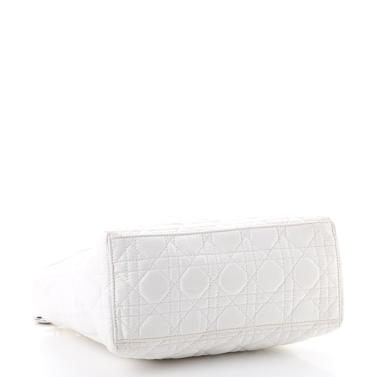 Christian Dior Nylon Cannage Medium Lady Dior White 4 of 15