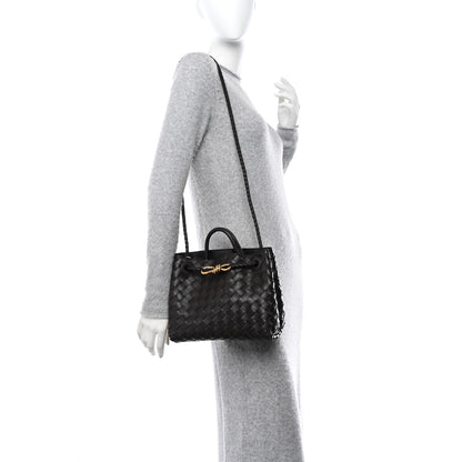 Bottega Veneta Nappa Intrecciato Small Andiamo Shoulder Bag Fondant 2 of 10