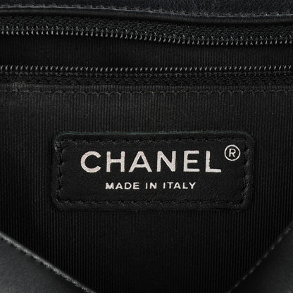 Chanel Calfskin Quilted New Medium Boy Flap Black 6 of 8