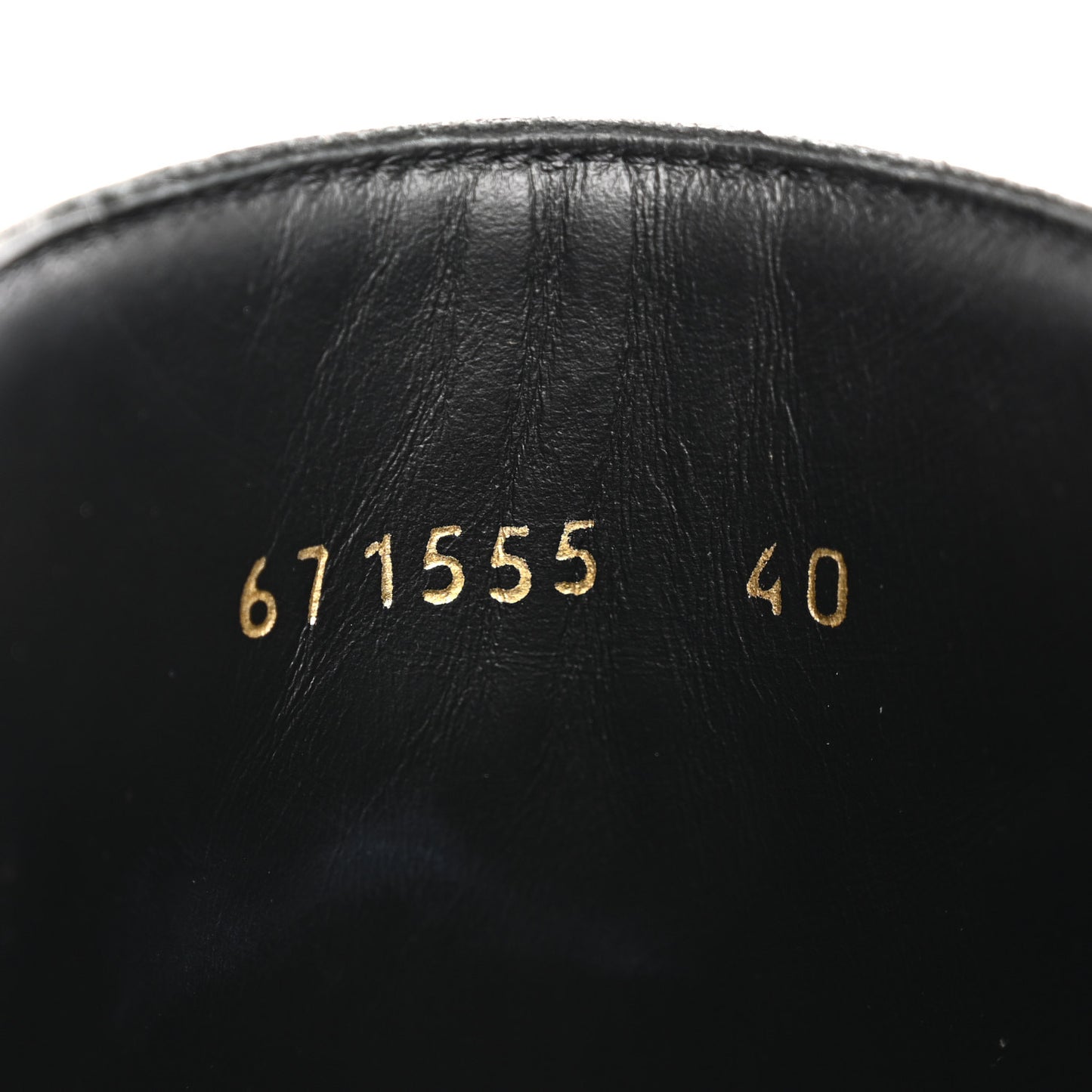 Vegetal Calfskin Bulldozer Boots 40 Black