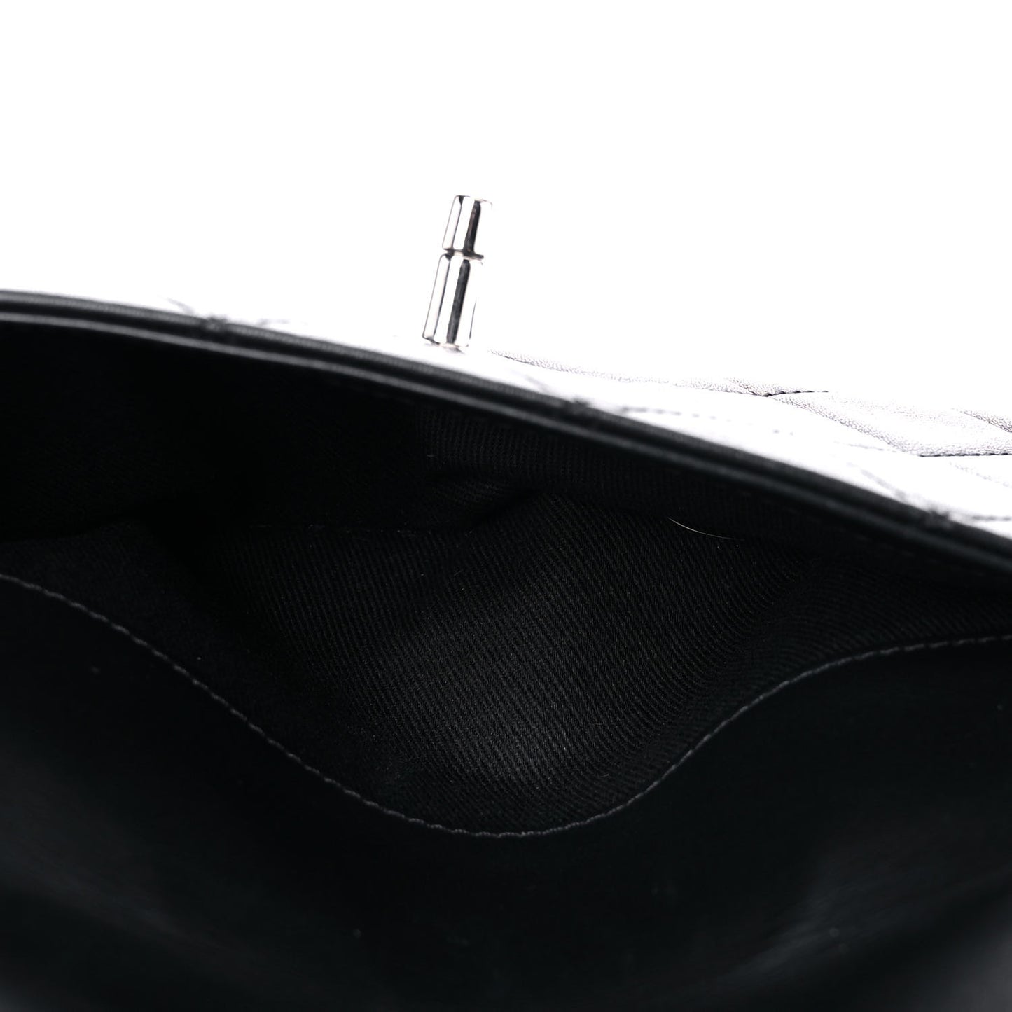 Calfskin Quilted Crossbody Bag Black