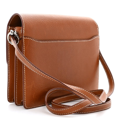 Hermes Barenia Faubourg Mini Sac Roulis Fauve 3 of 11