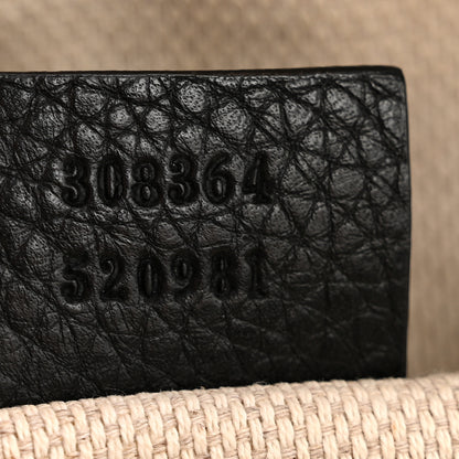 Gucci Pebbled Calfskin Small Soho Disco Bag Black 7 of 14