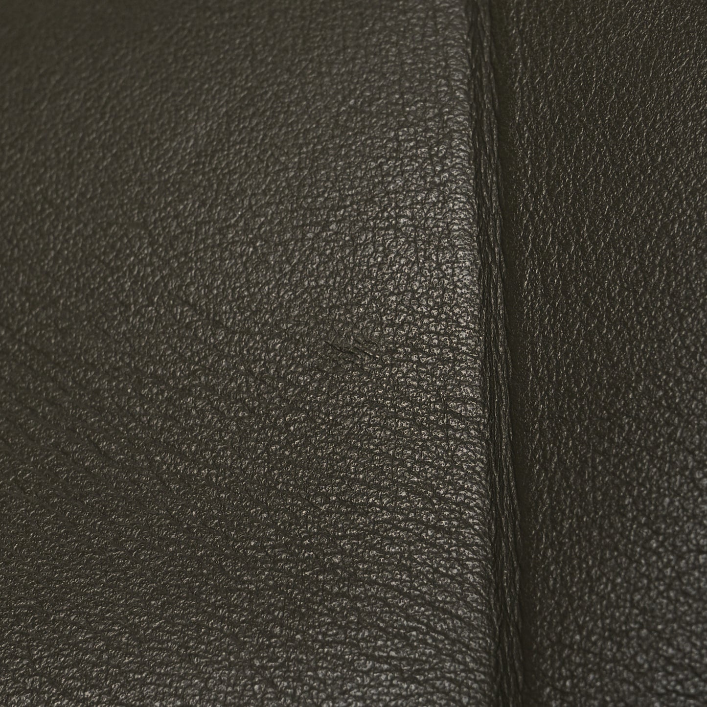 Shiny Calfskin Medium Puzzle Fold Tote Dark Khaki Green