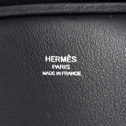 Hermes Swift Zigzag Mini Jypsiere Caban White Deep Blue 6 of 11