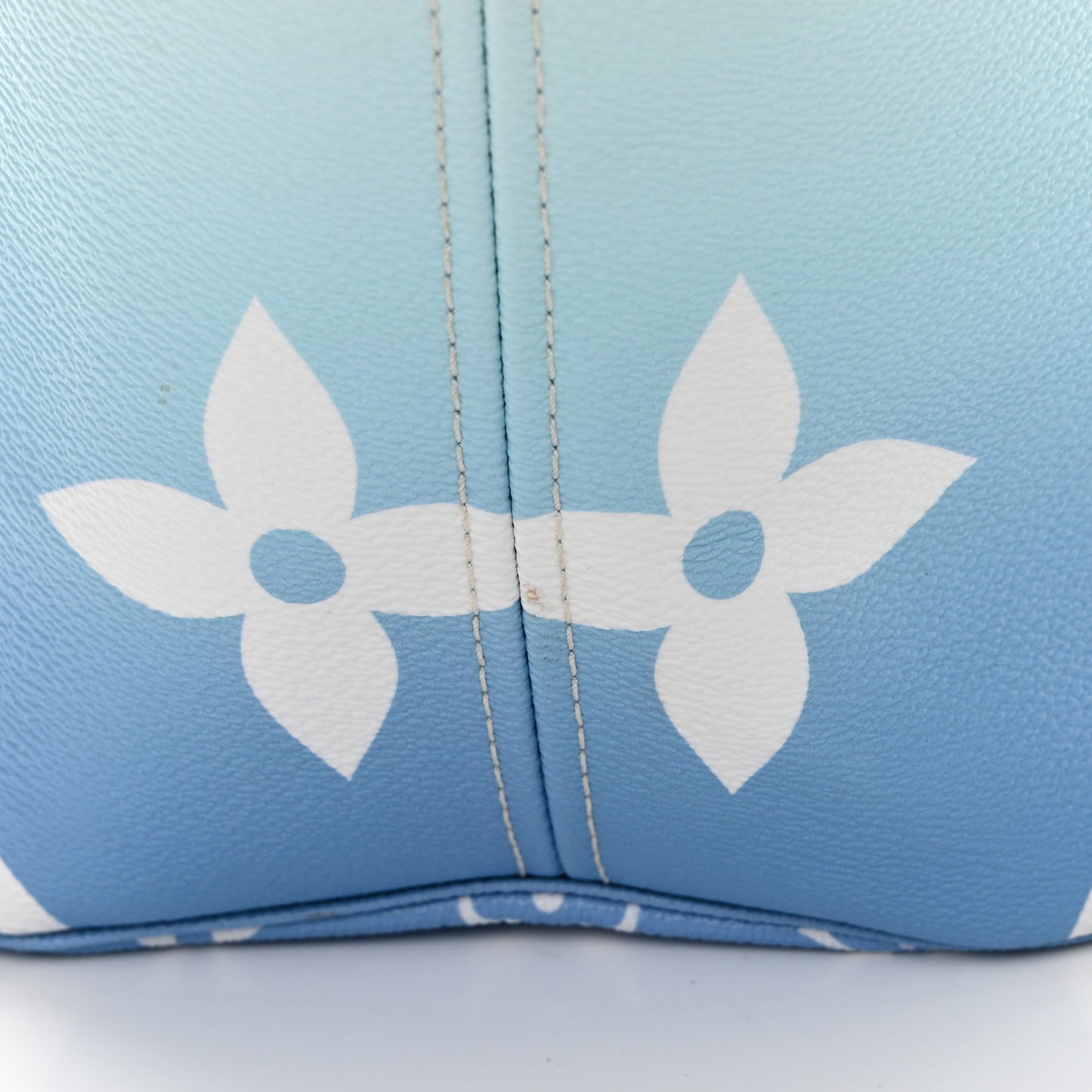 Monogram Giant By The Pool Neverfull MM Blue