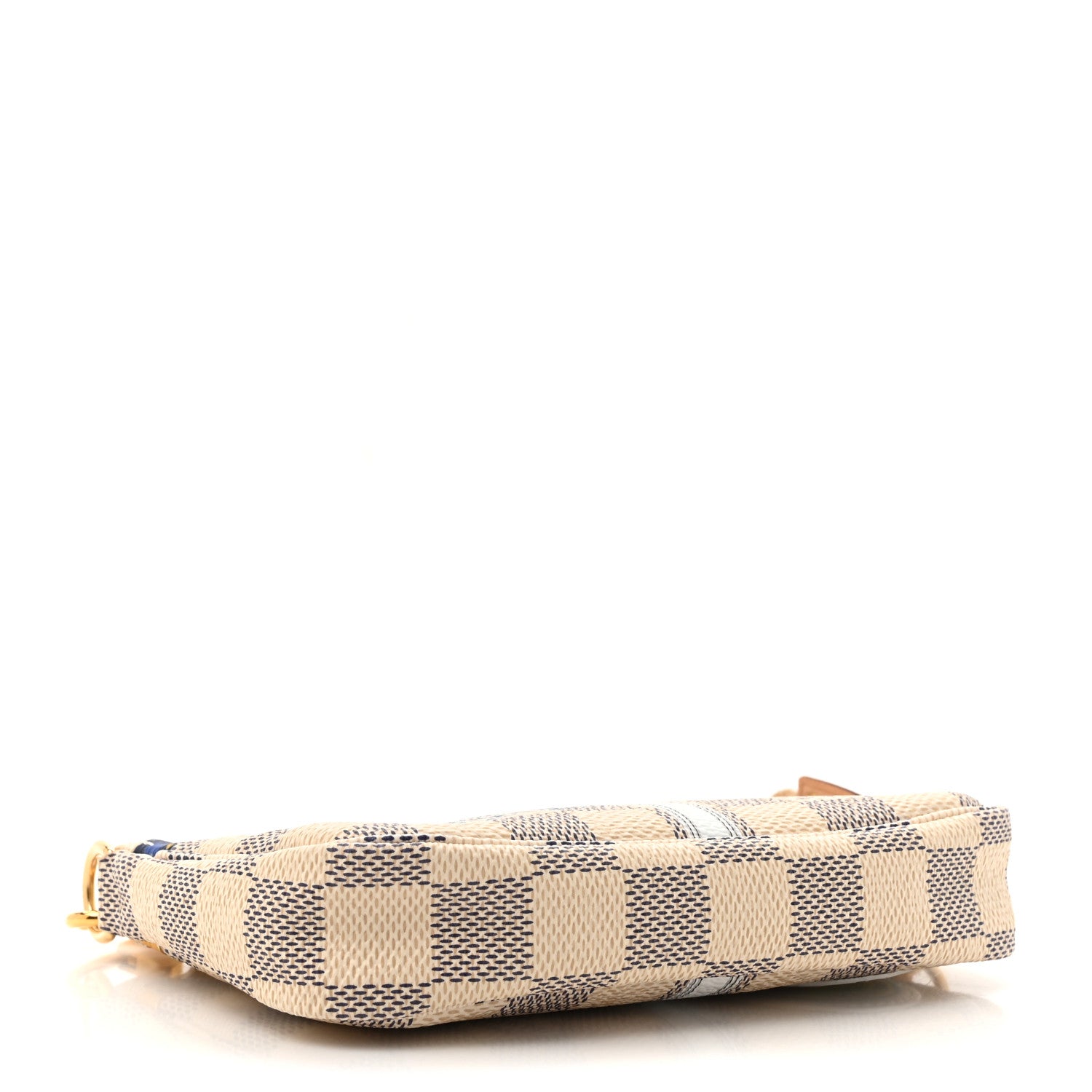 Louis Vuitton Damier Azur Summer Trunks Saint Barth Mini Pochette Accessories 4 of 10