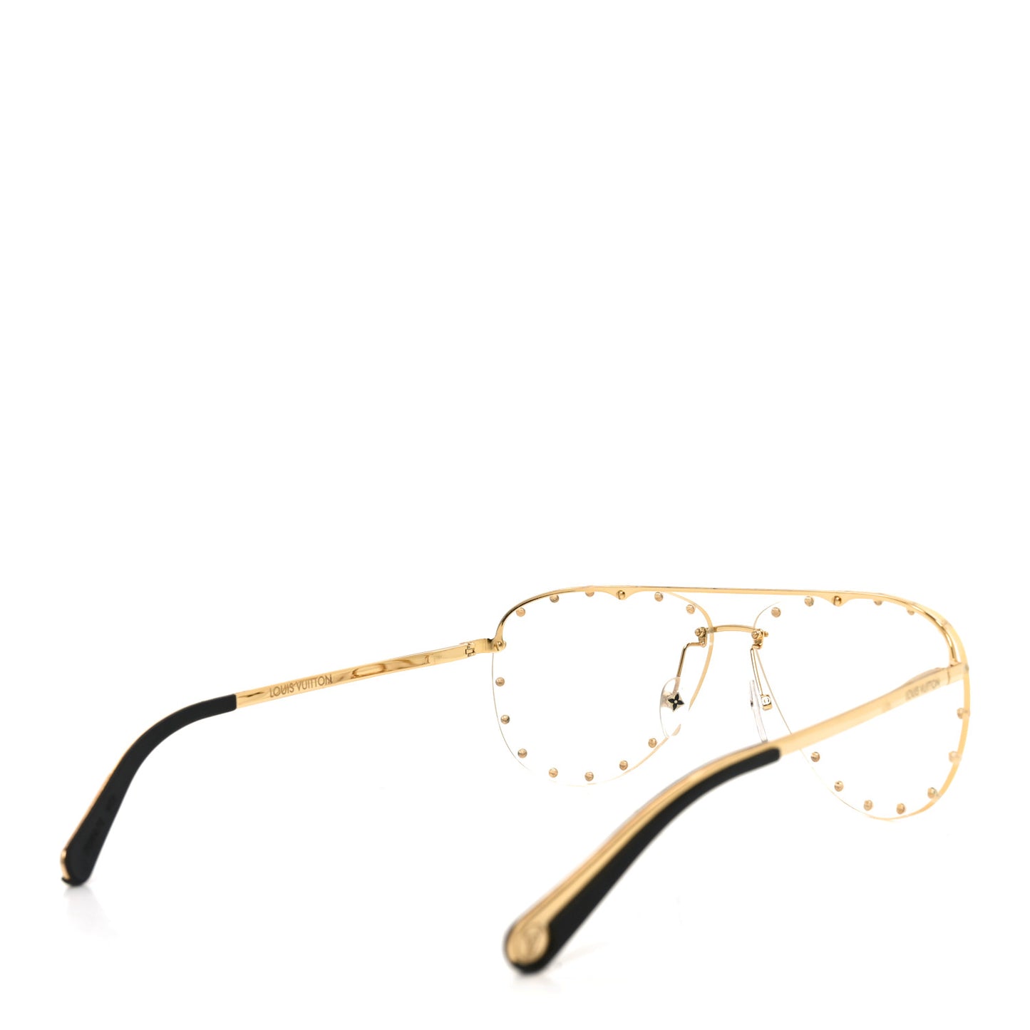 Metal The Party Aviator Anti Blue Sunglasses Z0997W Gold