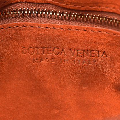 Bottega Veneta Suede Maxi Intrecciato Padded Chain Cassette Crossbody Bag Maple 6 of 9