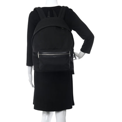 Saint Laurent Canvas City Backpack Black 2 of 10