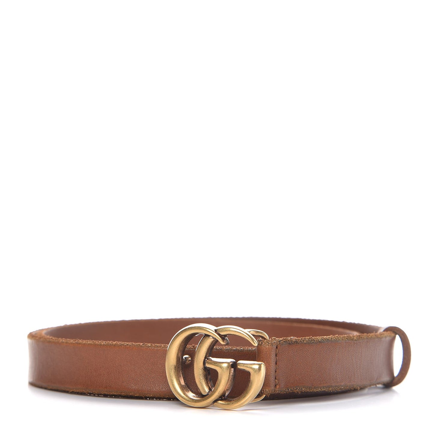 Faded Calfskin Double G 20mm Belt 85 34 Cuir