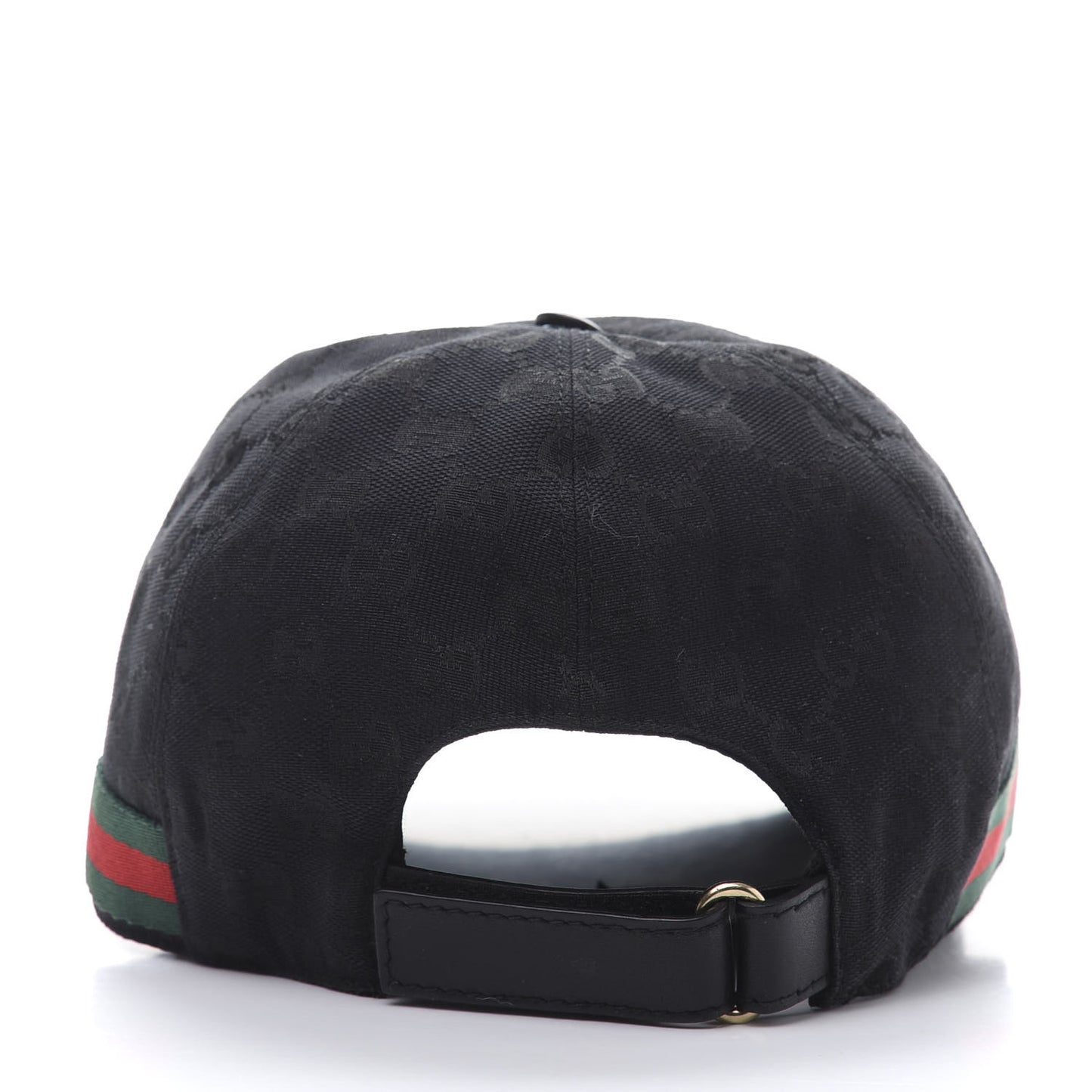 Monogram Web Baseball Hat XL Black