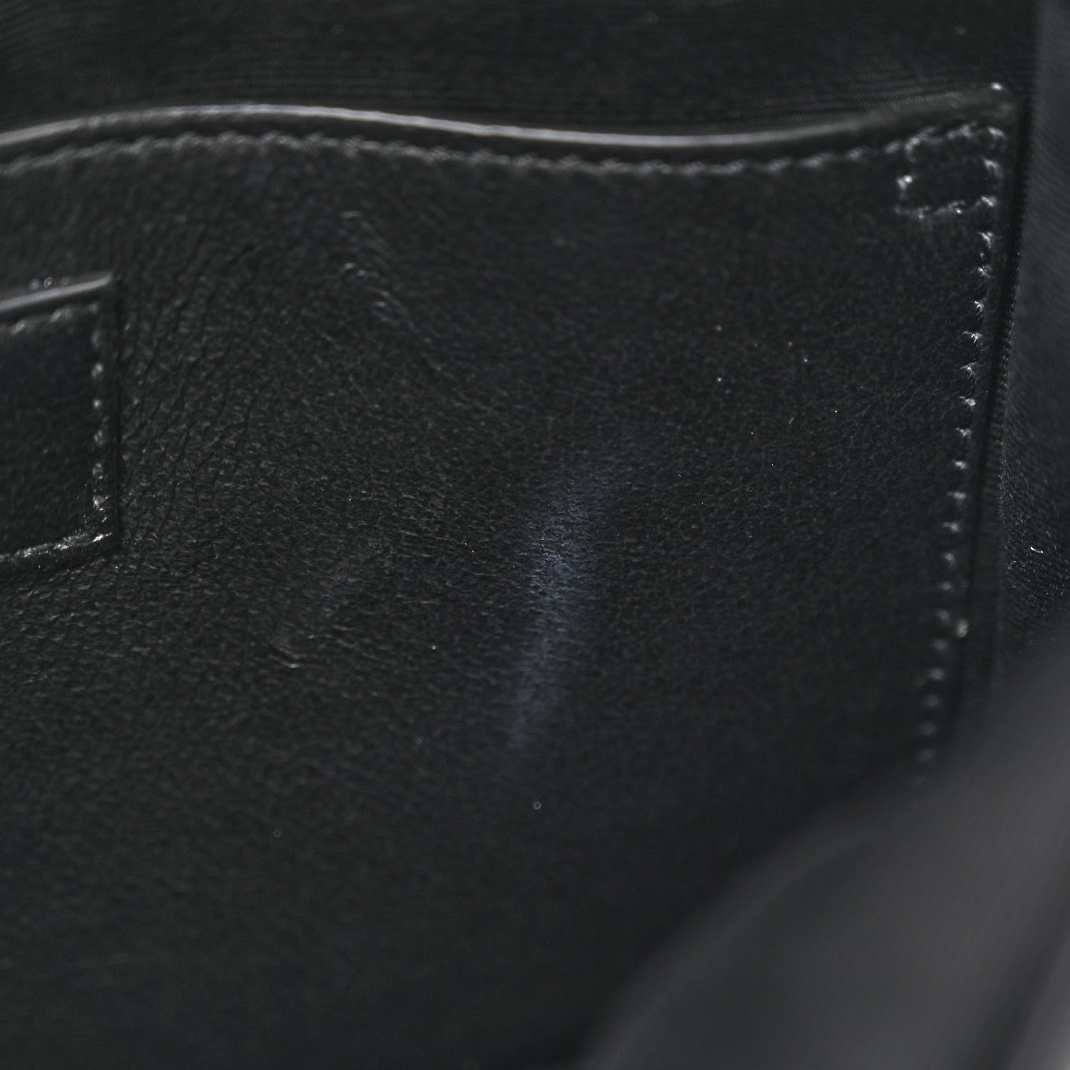 Saint Laurent Crinkled Calfskin Matelasse Monogram Baby Niki Chain Satchel Black 11 of 12