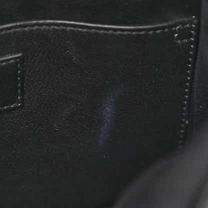 Saint Laurent Crinkled Calfskin Matelasse Monogram Baby Niki Chain Satchel Black 11 of 12